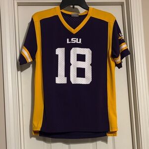 Knights Apparel Purple and Gold Jersey LSU Jersey boys LG 12-14